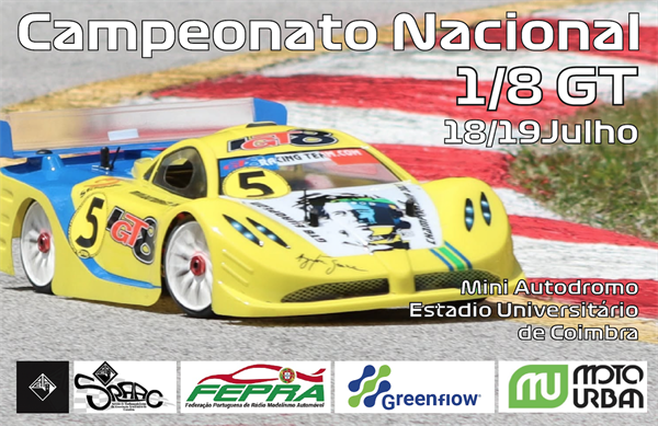 4ª Prova do Campeonato Nacional 1/8 GT e Trofeu 1/8 GTE